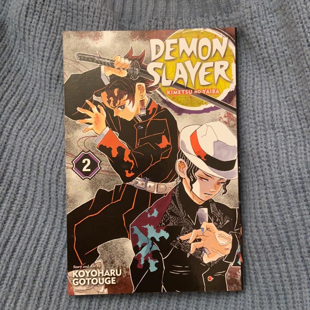 new! demon slayer manga volume 2